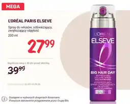 Rossmann Spray do włosów odświeżający zwiększający objętość L'Oréal Paris Elseve oferta