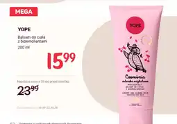 Rossmann Balsam do ciała z bioemolientami Yope oferta