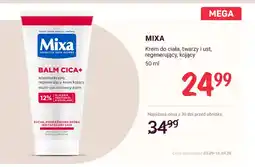 Rossmann Krem do ciała twarzy i ust regenerujący kojący Mixa oferta
