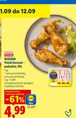 Lidl Podudzia z polskiego kurczaka XXL Rzeźnik oferta
