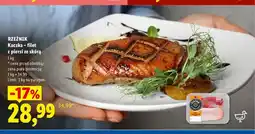 Lidl Kaczka filet z piersi ze skórą Rzeźnik oferta
