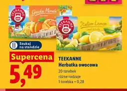 Lidl Herbatka owocowa Teekanne Grecka Morela 20-pak oferta