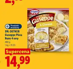 Lidl Pizza Buns Dr. Oetker Guseppe 4 sery oferta