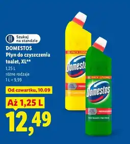 Lidl Płyn do czyszczenia toalet Domestos Citrus XL oferta