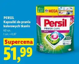 Lidl Kapsułki do prania kolorowych tkanin Persil Power Caps Color oferta