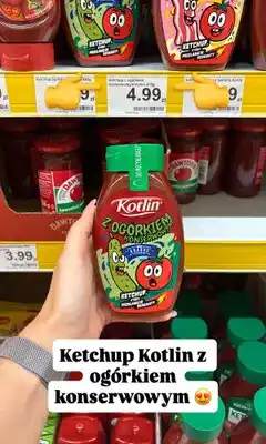 Dino Ketchup Kotlin z ogórkiem konserwowym oferta