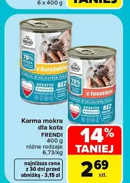 Carrefour Karma mokra dla kota Frendi oferta