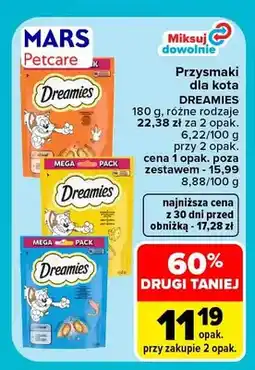Carrefour Przysmaki dla kota Dreamies oferta