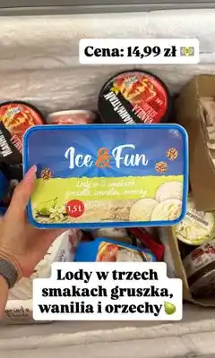 Dino Lody Ice & Fun gruszka, wanilia, orzechy oferta