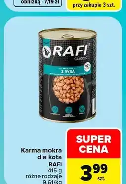 Carrefour Karma mokra dla kota Rafi oferta
