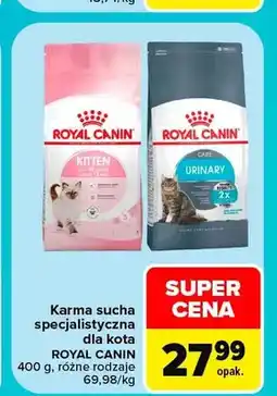 Carrefour Karma sucha specjalistyczna dla kota Royal Canin oferta