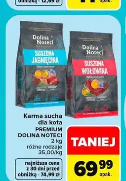Carrefour Karma sucha dla kota Premium Dolina Noteci oferta