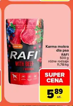 Carrefour Karma mokra dla psa Rafi oferta