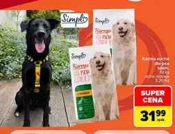 Carrefour Karma sucha dla psa Simpl oferta