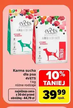 Carrefour Karma sucha dla psa 4vets oferta