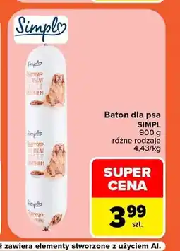Carrefour Baton dla psa Simpl oferta