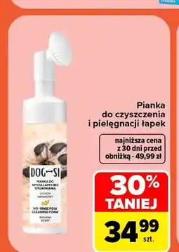 Carrefour Pianka do czyszczenia i pielęgnacji łapek Dog-Si oferta