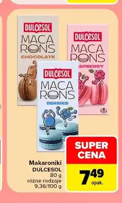 Carrefour Makaroniki Dulcesol Macarons Chocolate oferta