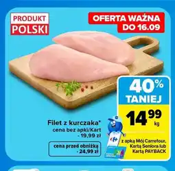 Carrefour Filet z kurczaka oferta
