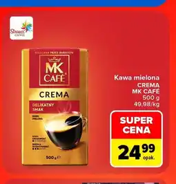 Carrefour Kawa mielona Crema MK Café oferta