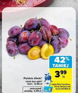 Carrefour Śliwki polskie oferta