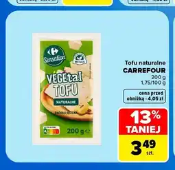 Carrefour Tofu naturalne Carrefour oferta