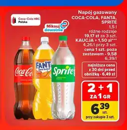 Carrefour Napój gazowany Coca-Cola oferta