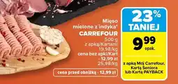 Carrefour Mięso mielone z indyka Carrefour oferta