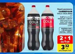 Carrefour Napój gazowany Carrefour Cola oferta