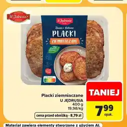 Carrefour Placki ziemniaczane U Jędrusia oferta