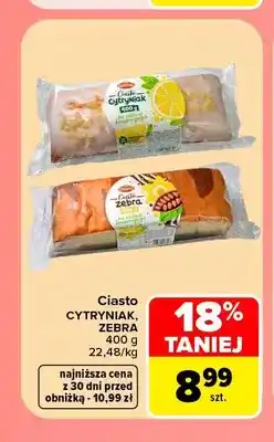 Carrefour Ciasto cytryniak oferta
