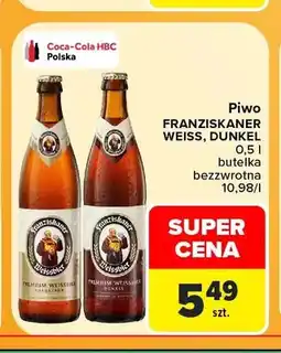Carrefour Piwo Franziskaner Weiss oferta