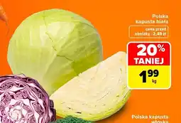 Carrefour Kapusta biała polska oferta