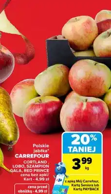 Carrefour Jabłka polskie Lobo Carrefour oferta