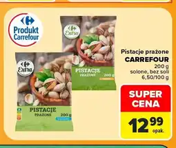 Carrefour Pistacje prażone solone Carrefour oferta