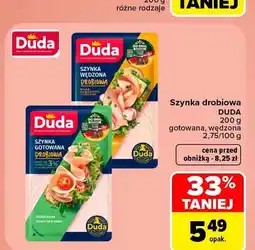 Carrefour Szynka drobiowa gotowana Duda oferta