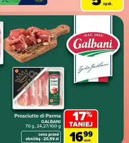 Carrefour Prosciutto di Parma Galbani oferta