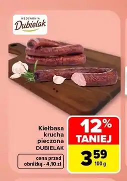 Carrefour Kiełbasa krucha pieczona Dubielak oferta