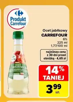 Carrefour Ocet jabłkowy 6% Carrefour oferta