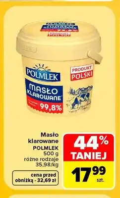 Carrefour Masło klarowane Polmlek oferta