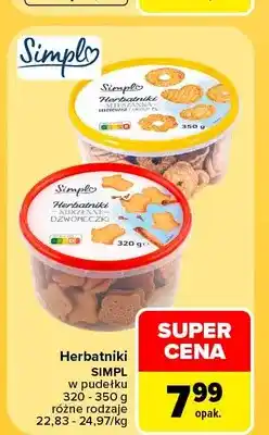Carrefour Herbatniki Simpl w pudełku oferta