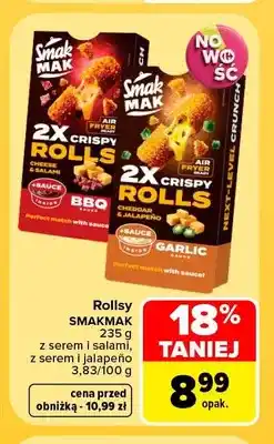Carrefour Rollsy z serem i jalapeño SmakMak oferta