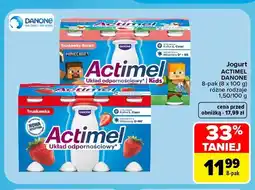Carrefour Jogurt Actimel Danone 8-pak oferta