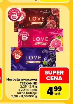 Carrefour Herbata owocowa Teekanne Love Pomegranate oferta