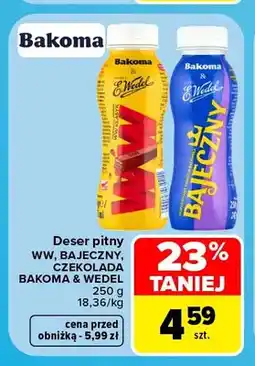 Carrefour Deser pitny WW Bakoma & Wedel oferta
