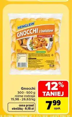 Carrefour Gnocchi Henglein oferta