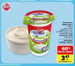 Carrefour Śmietanka Primo Zott 30% oferta