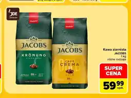 Carrefour Kawa ziarnista Jacobs Krönung oferta