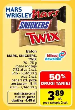 Carrefour Baton Snickers oferta