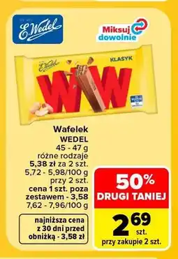 Carrefour Wafelek WW E.Wedel oferta